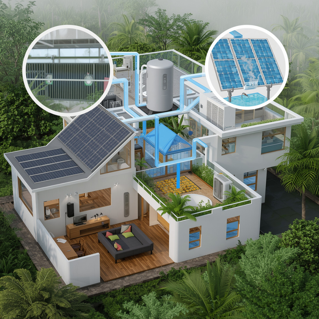 Compatibilidad de filtros de agua con calentadores solares y de paso en hogares costarricenses